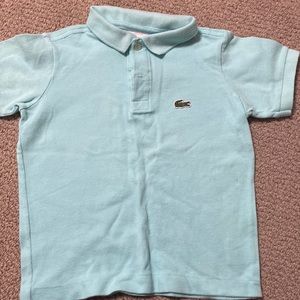 Lacoste boys polo size 4 great condition